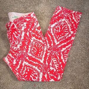 Lilly Pulitzer Island Coral Reef Madness Worth Jean 6